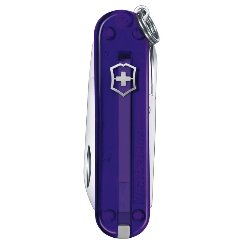 Victorinox Classic SD Mini 5.8cm Translucent Swiss Army Knife - Persian Indigo