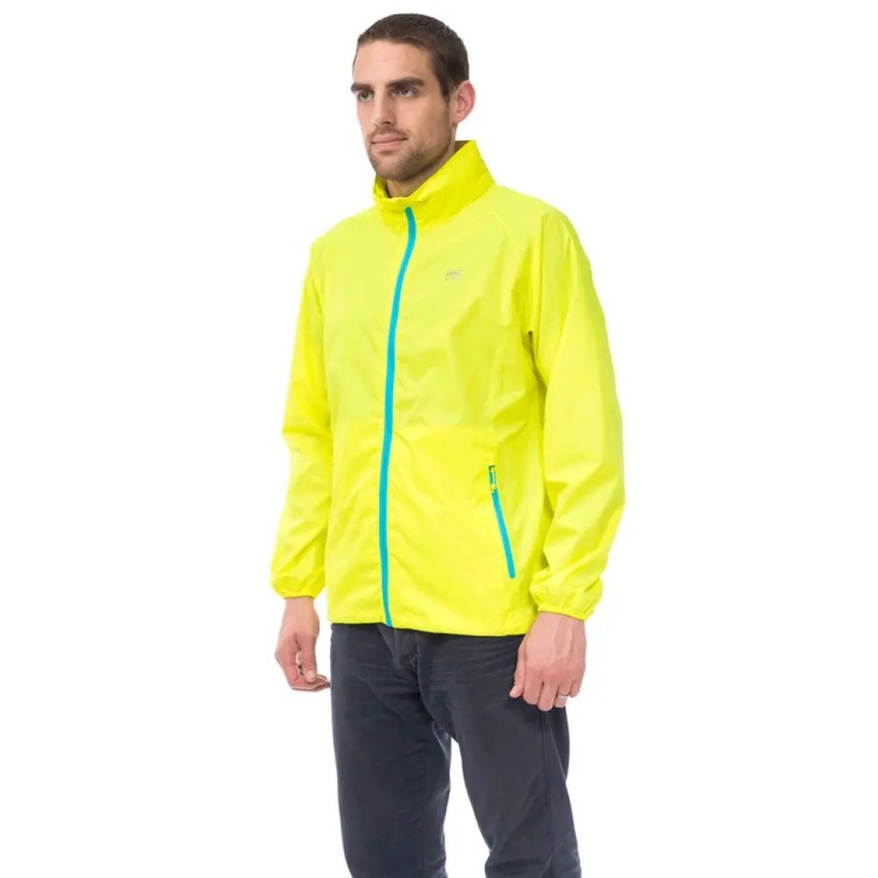 Mac in a Sac 2 - Neon Waterproof Packaway Jacket - XXL - Neon Yellow
