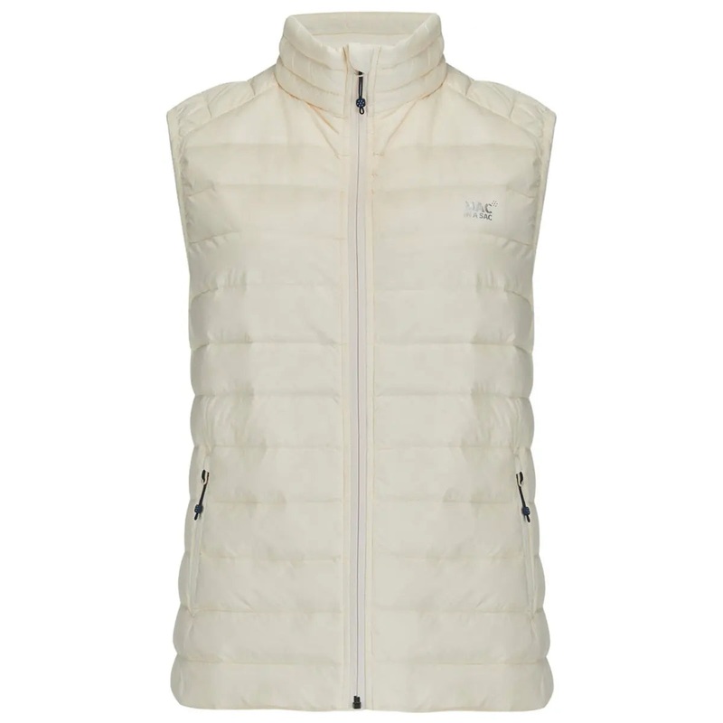 Mac in a Sac Ladies Alpine Duck Down Vest - Size 18 - Ivory