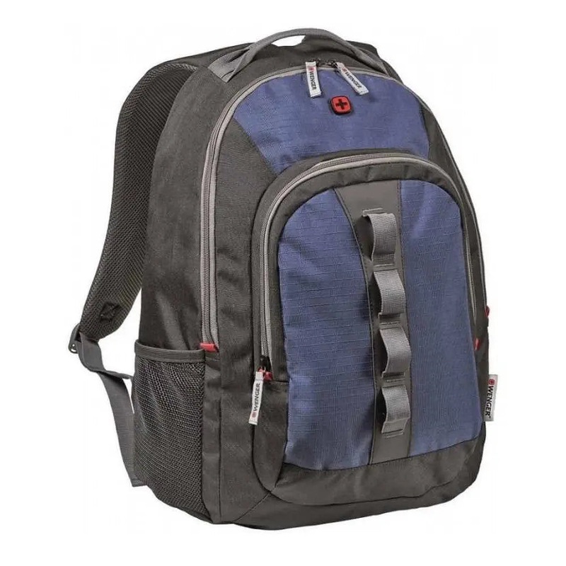 Wenger Mars 16" Laptop Backpack with Tablet Pocket - Black / Blue
