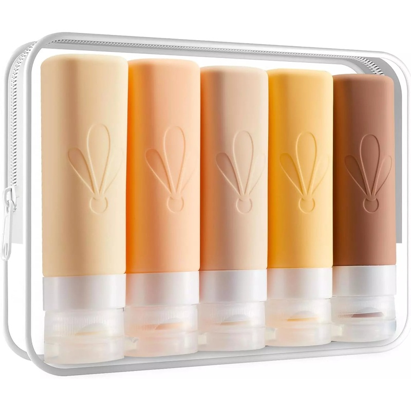 90ML BPA free TSA Approved Travel Bottle and Toiletries