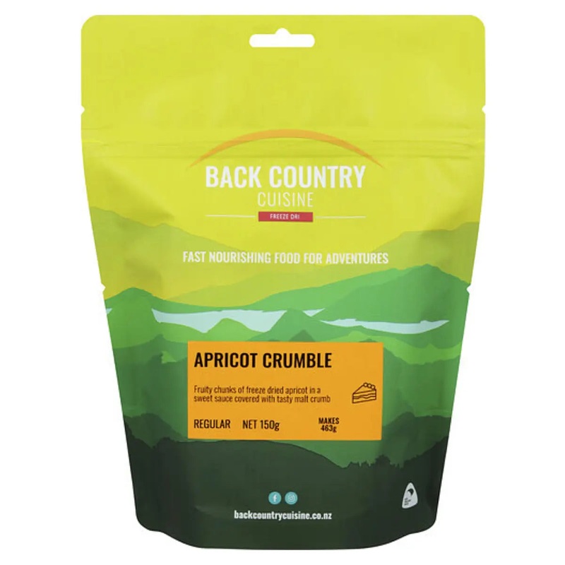 Back Country Cuisine Apricot Crumble - Regular Serve