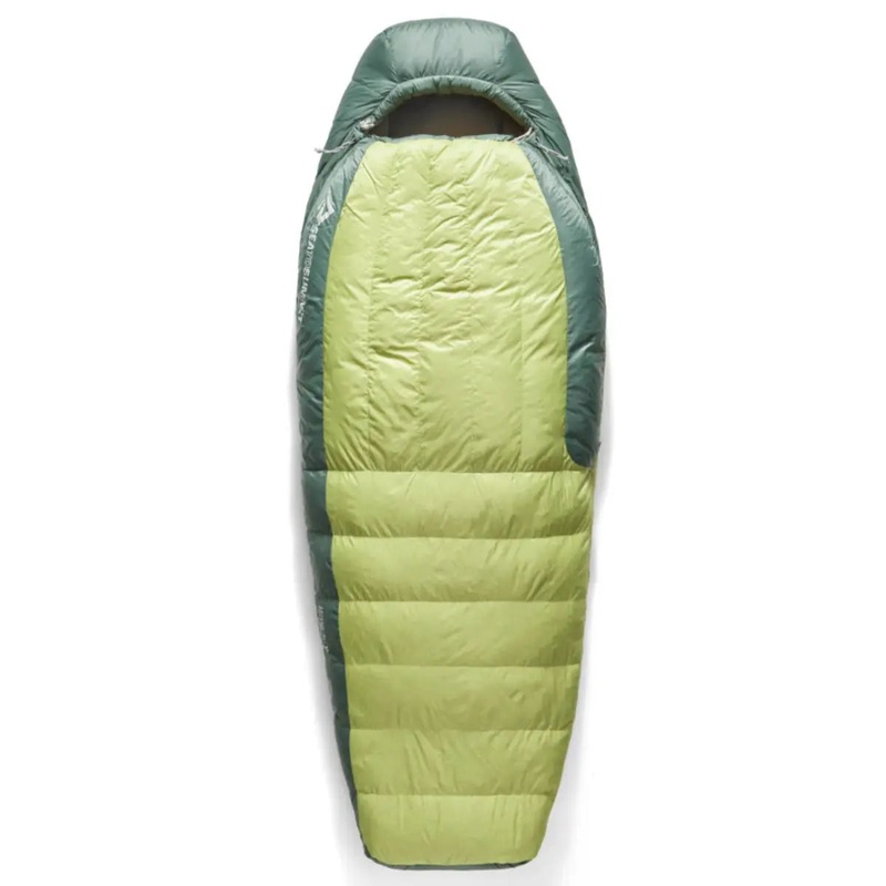 Sea to Summit Ascent Women's -1C / 30F Ultra Dry Down Sleeping Bag (Regular) - Green