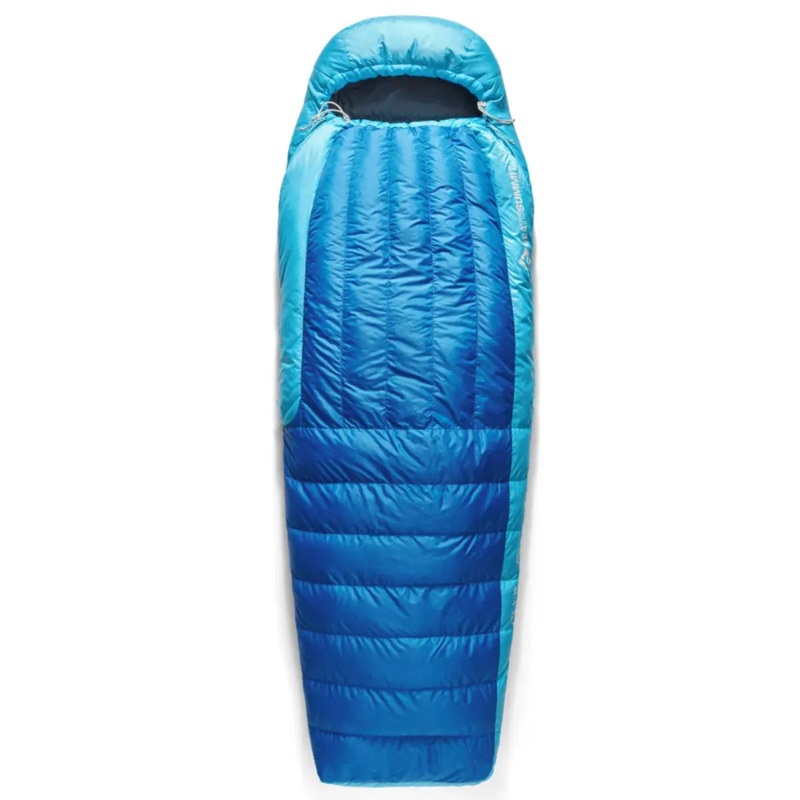 Sea to Summit Trek -1C / 30F Ultra Dry Down Sleeping Bag (Long) - Blue