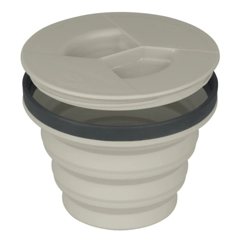 Sea to Summit X-Seal and Go Collapsible Container - Medium - Sand