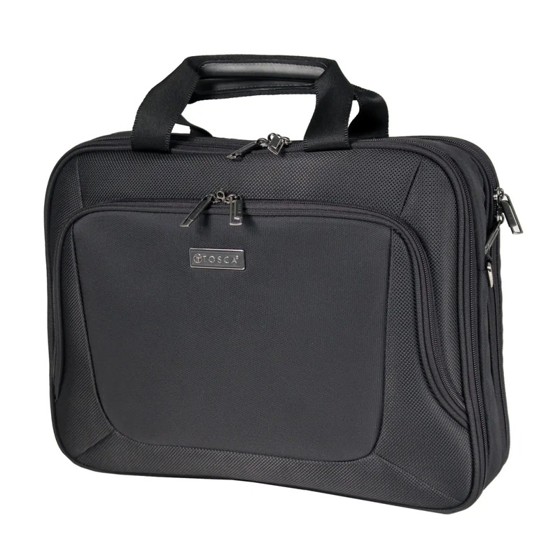 Tosca Gold Oakmont Laptop Bag - Black