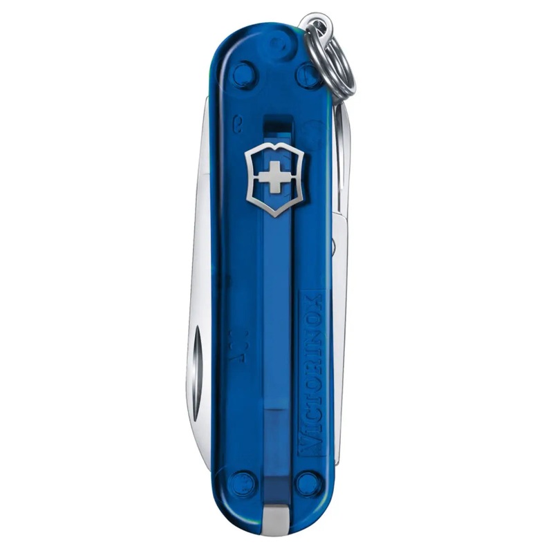 Victorinox Classic SD Mini 5.8cm Translucent Swiss Army Knife - Deep Ocean