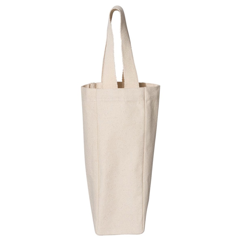 12 ct Canvas Single Wine Tote Bag-By Dozen
