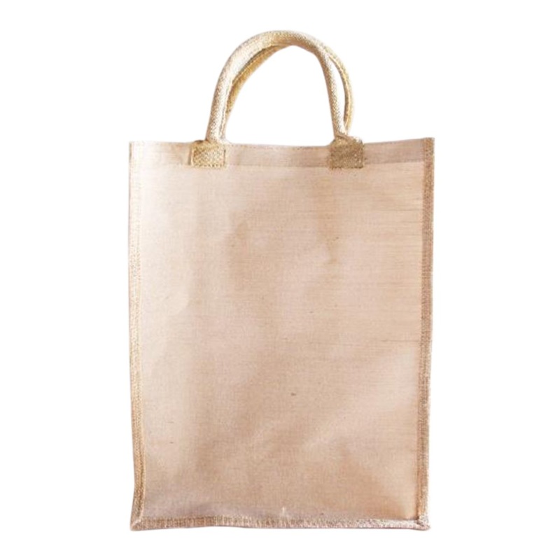 6 ct Affordable Natural Jute Blend Tall Tote - TJ909 - By Bundle