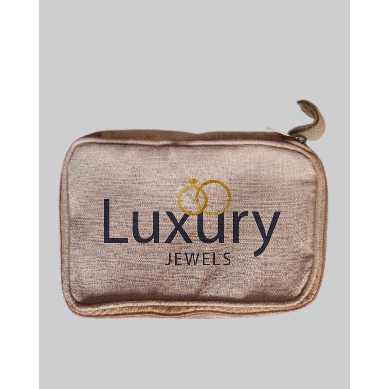 Canvas Zippered Toiletry Bag Travel Dopp Kit w/ Your Logo