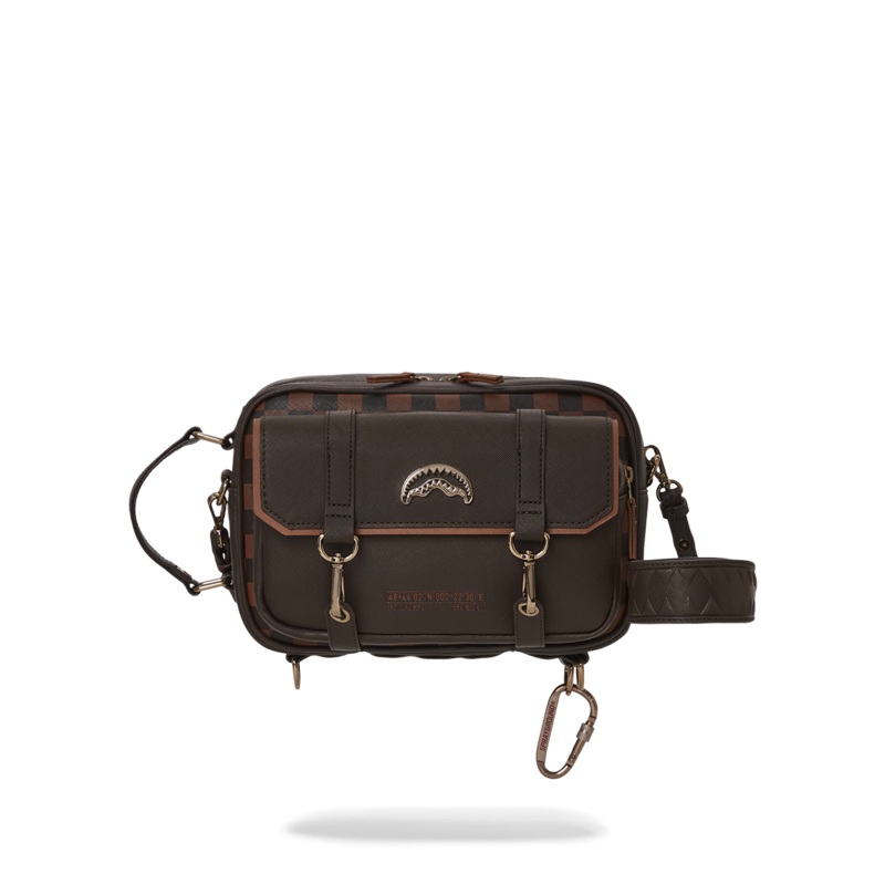 CHECKMATE ROYALE MESSENGER BRICK BAG