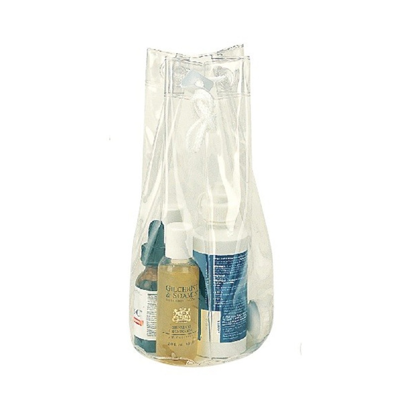 Clear Makeup Bag W/ Drawstring Closure