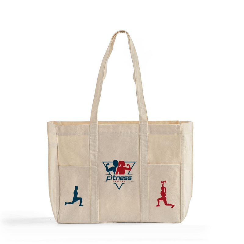 Custom Organic Utility Canvas Tote