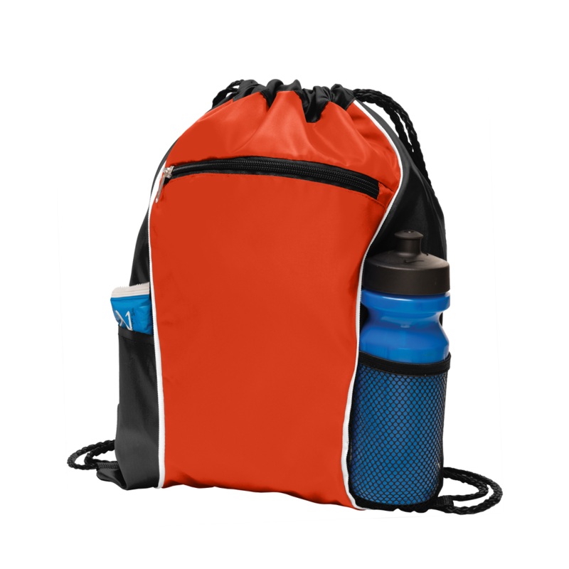 Luxury Front Zippered Pocket Fast Break Cinch Pack