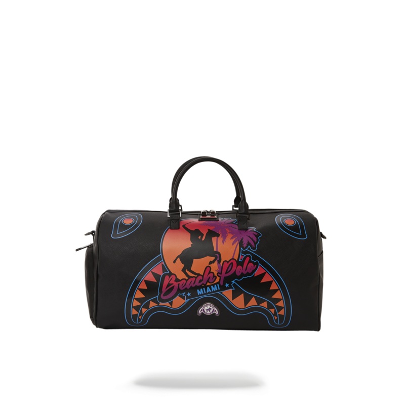 MIAMI BEACH POLO COLLAB DUFFLE (BLACK)