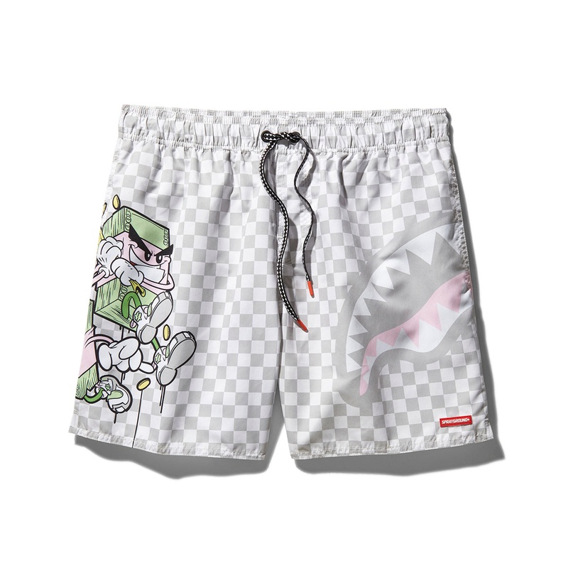 MONEY BOYS SANDBAR SWIM TRUNKS