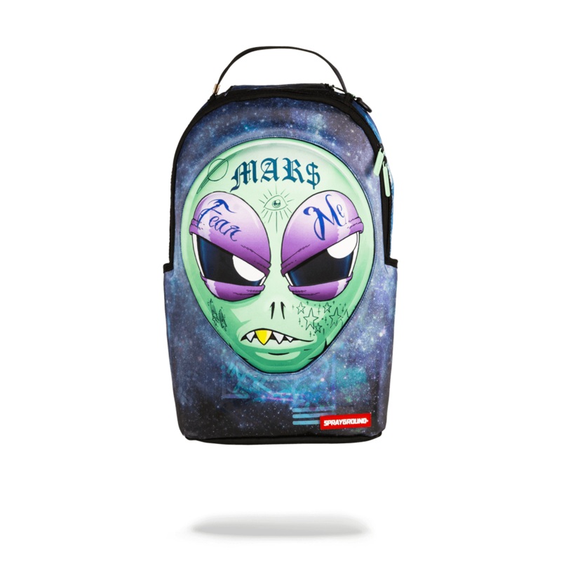 3D LENTICULAR ALIEN HEAD