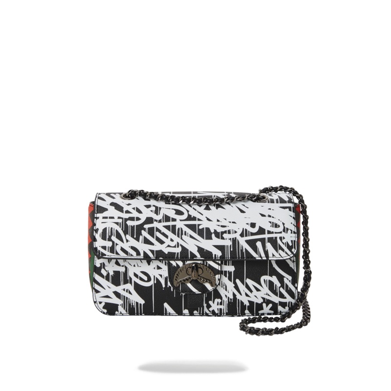 NIGHT NIGHT SHARKCHAIN HANDBAG