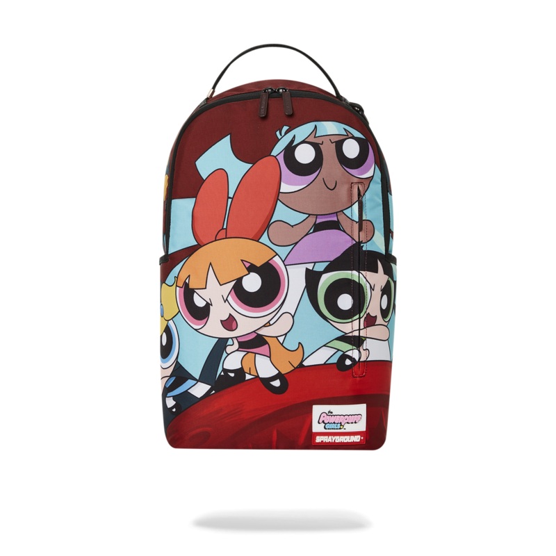 POWERPUFF GIRLS NEVER BACK DOWN BACKPACK