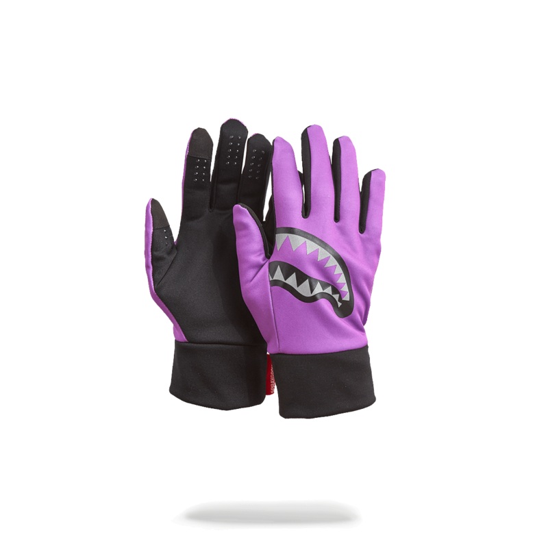 PURPLE 3M SHARK MOUTH GLOVES