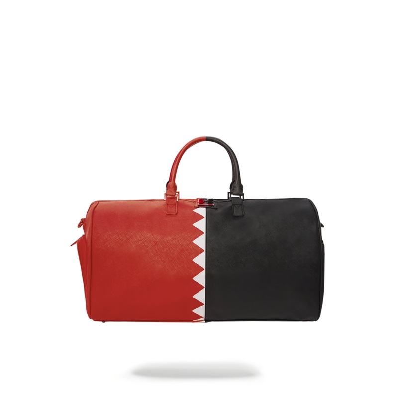 VERTICAL SHARK CUT & SEW DUFFLE