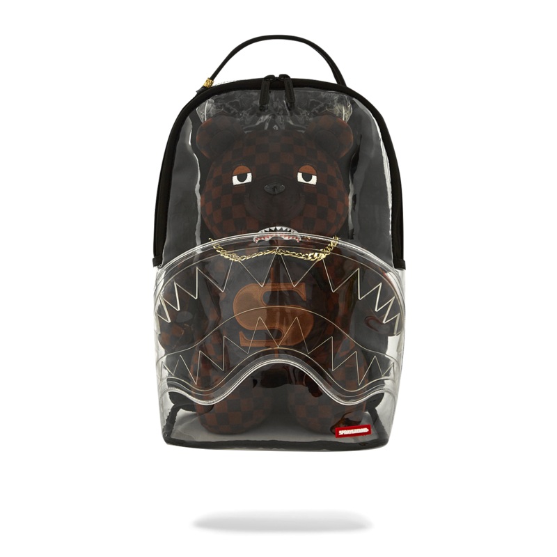 CLEAR BACKPACK - SHARKS IN PARIS BEAR