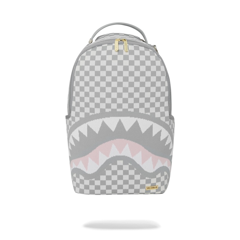 KNIT SHARKS IN PARIS IN CREAM DLX BACKPACK