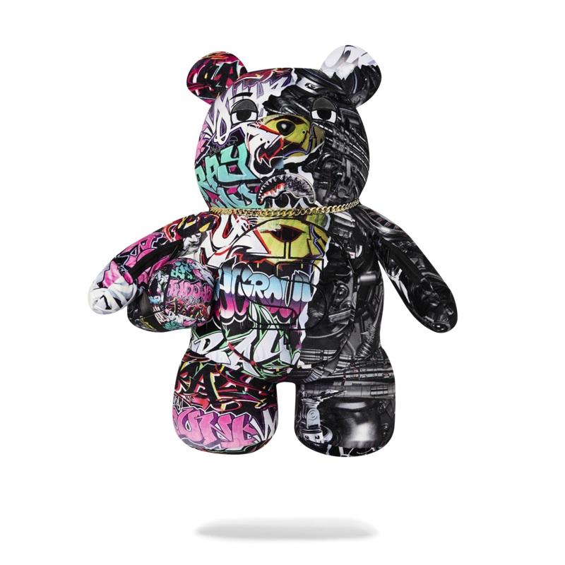 NEW CITY ANDROID MONEYBEAR TEDDYBEAR BACKPACK