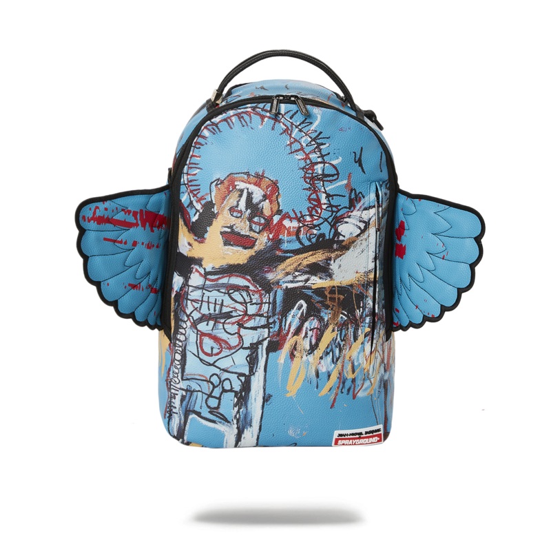 OFFICIAL BASQUIAT UNTITLED (FALLEN ANGEL) 1981 WING BACKPACK (DLXV)