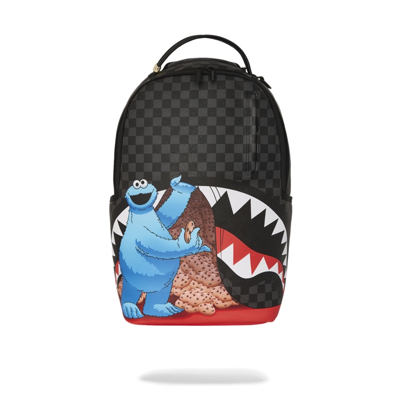 SESAME STREET COOKIE MONSTER SNACK ATTACK DLXSV BACKPACK