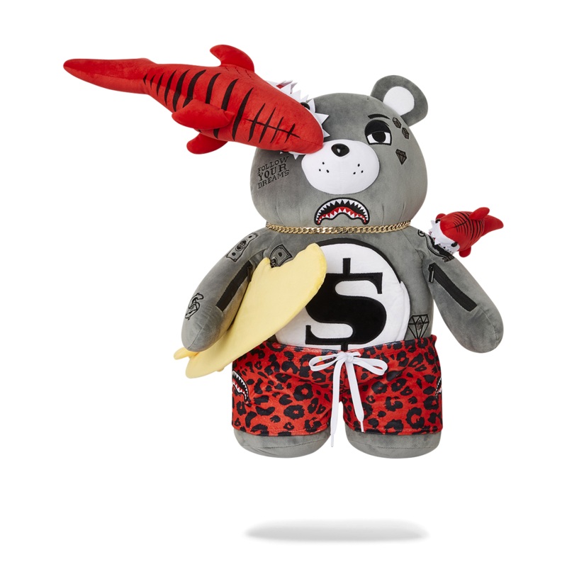 SHARK FRIENDS MONEYBEAR TEDDYBEAR BACKPACK
