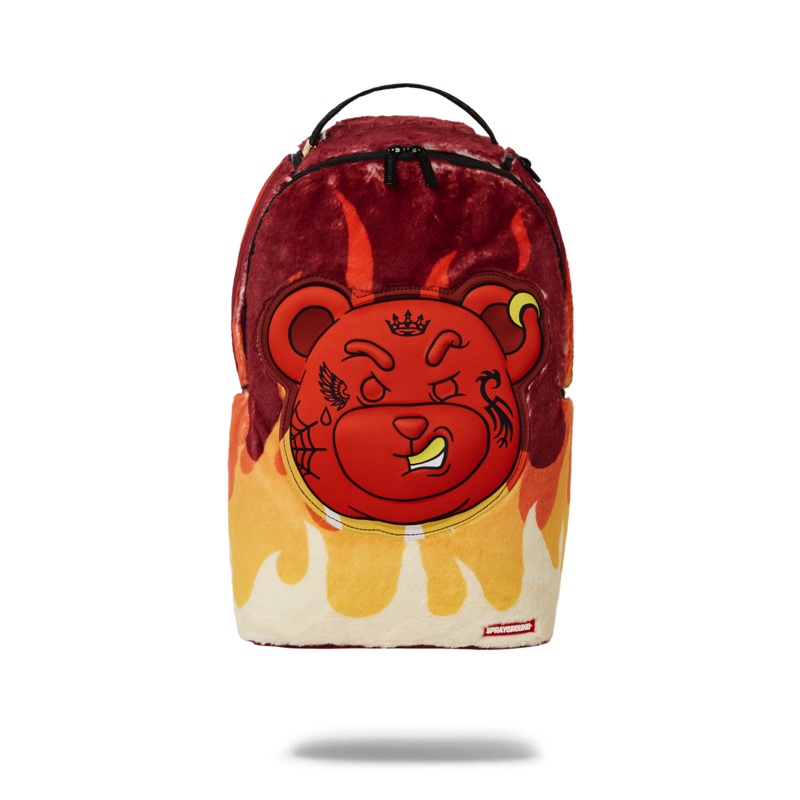 DIABLO COZY VELOUR FUR BACKPACK