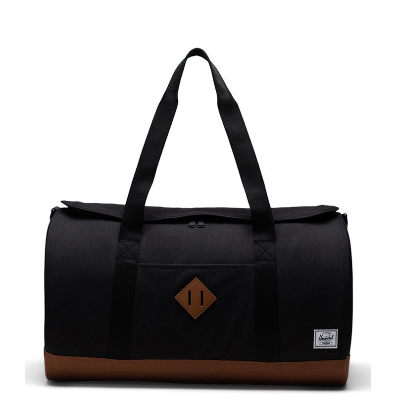 Herschel Heritage Duffle Black/Saddle Brown