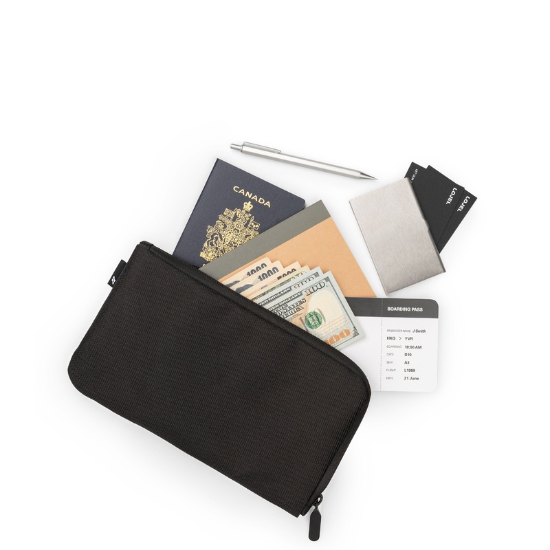 Travel Wallet Accessories Black