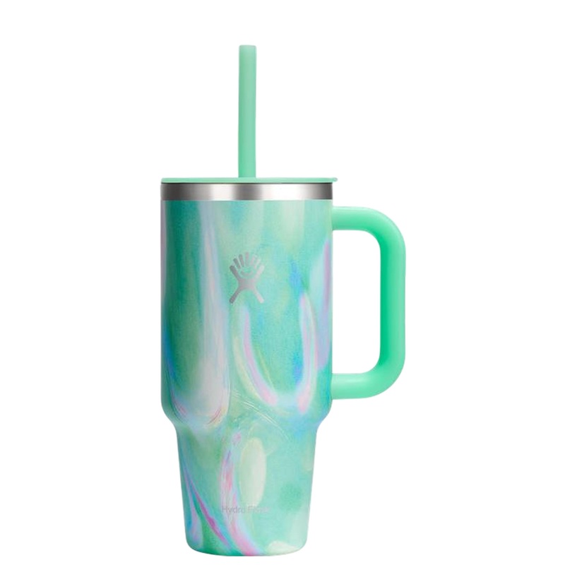 HYDRO FLASK 32 OZ ALL AROUND TRAVEL TUMBLER GREEN