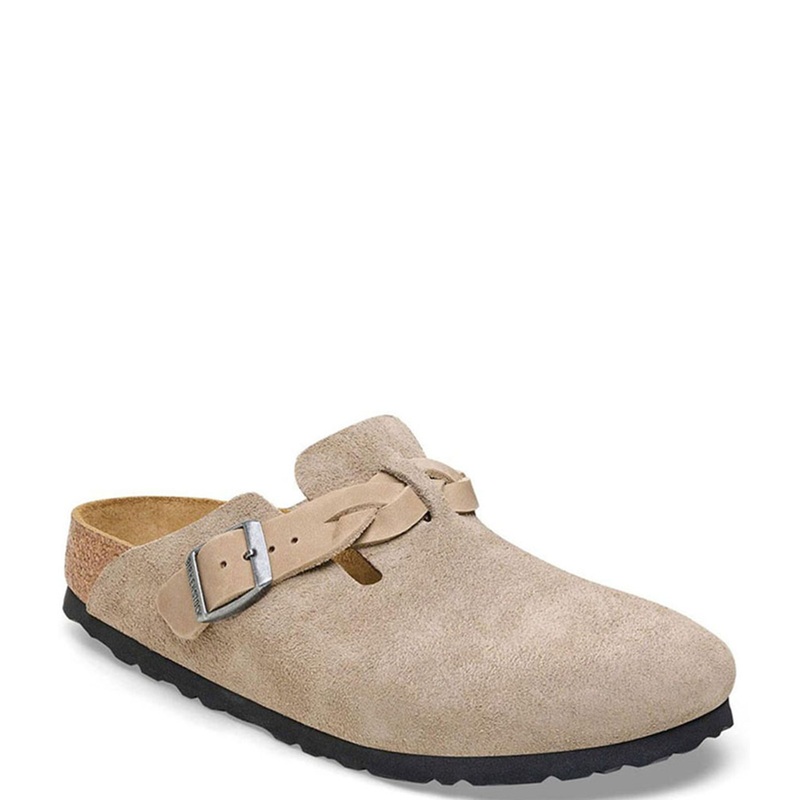 Boston Braided Womens Taupe