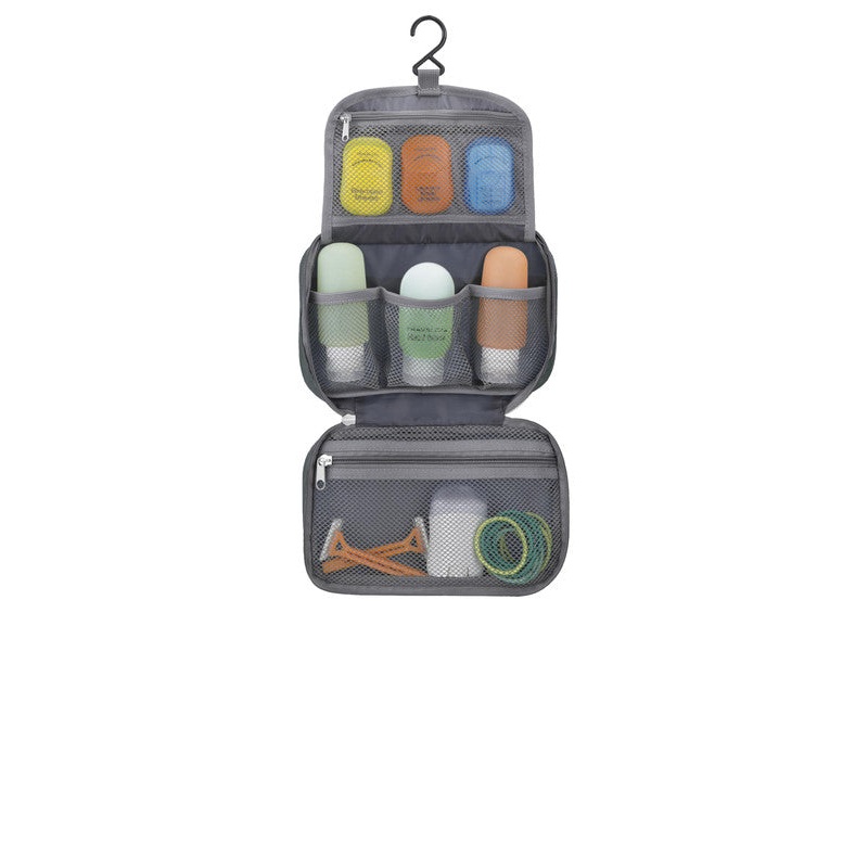 Compact Hanging Toiletry Kit - Charcoal