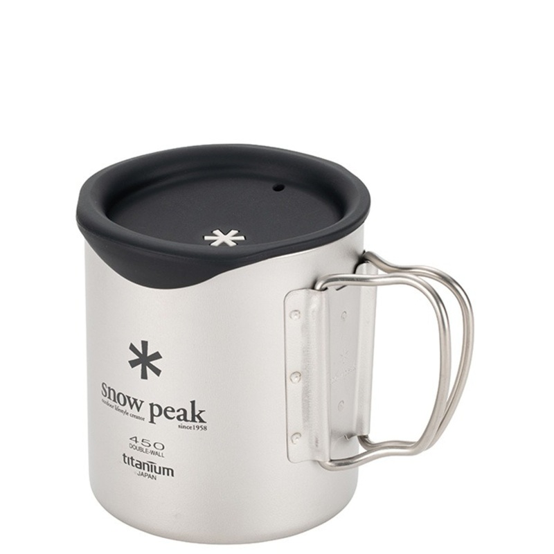 DOUBLE MUG 450ML SILICONE LID