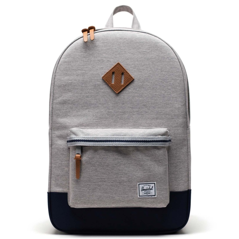 Herschel Heritage Light Grey Crosshatch/Peacoat Backpack