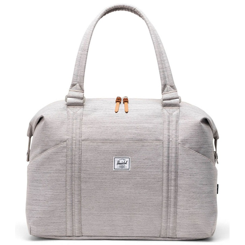 Herschel Strand Light Grey Crosshatch Duffle