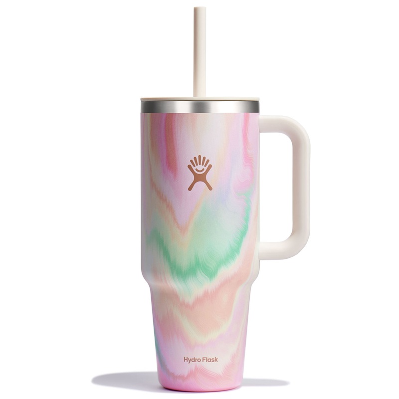 HYDRO FLASK 40 OZ ALL AROUND TRAVEL TUMBLER SWIRL-G