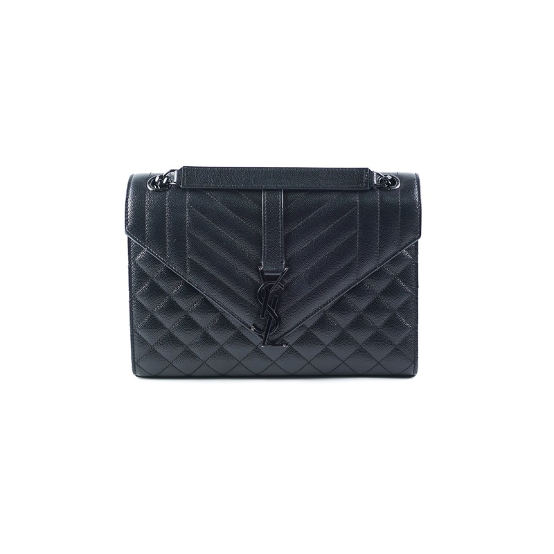 ITEM 22 - Saint Laurent Envelope Medium So Black