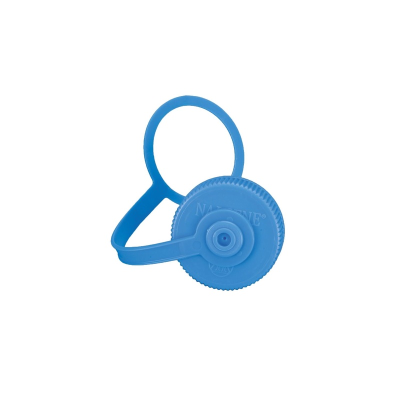 Nalgene Wide Mouth Water Bottle 53mm Loop-Top Cap (Fits 16oz)  - Blue