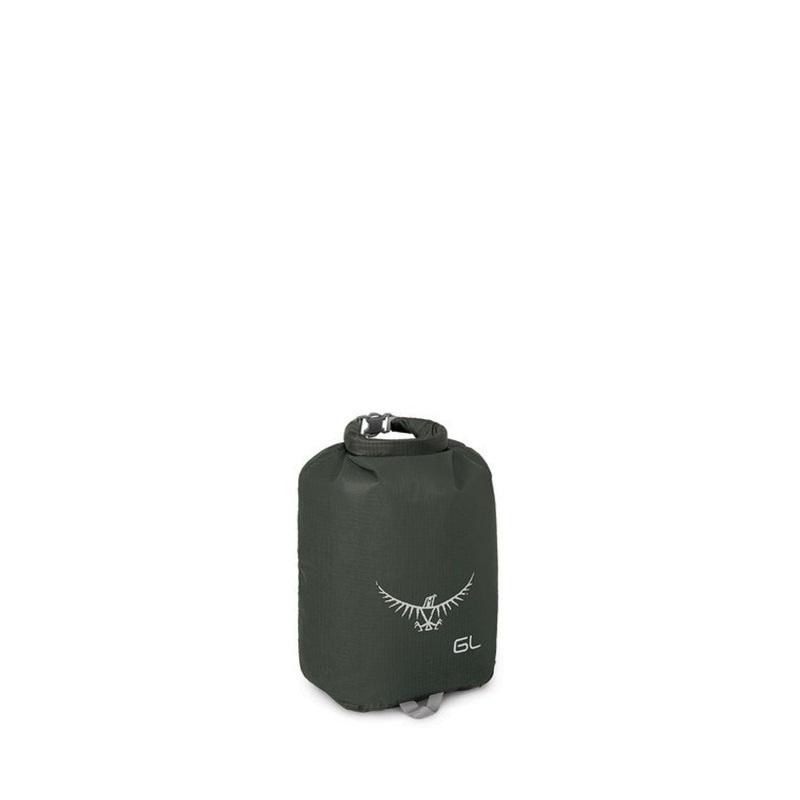 Osprey Ultralight Drysack 6L - Waterproof Storage - Non-Submersible (Shadow Grey)
