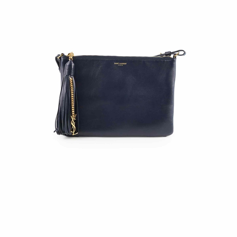 Saint Laurent Crossbody Navy with Tassel