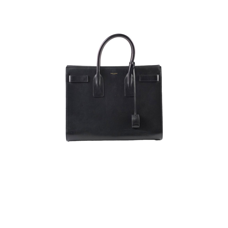Saint Laurent Sac De Jour Medium Black Box Calf