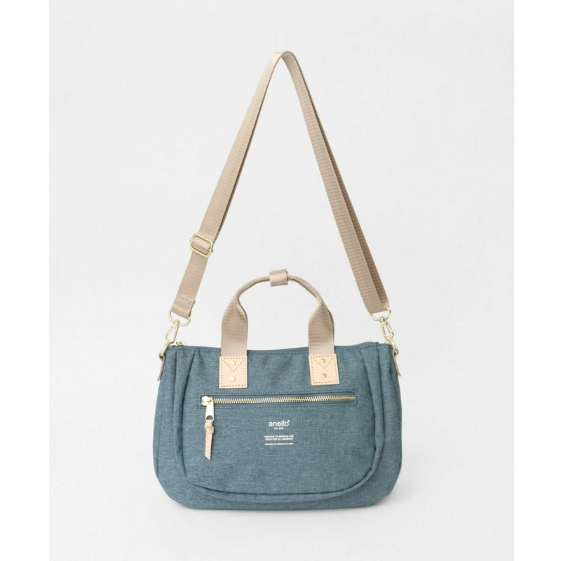 Anello Atelier 2Way Mini Tote Bag (Denim Blue)