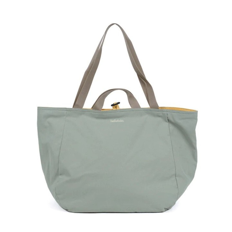 Hellolulu Jolie Double Sided 2 Way Shoulder Bag (Pastel Green/Daisy Yellow)