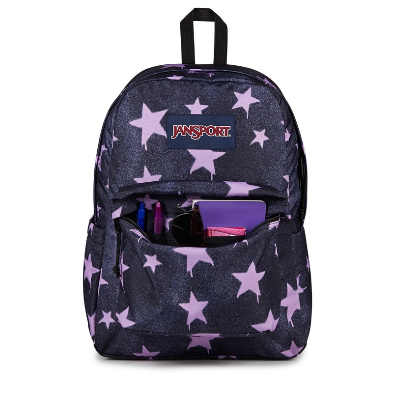 Jansport Superbreak Plus - Sprayed Stars Pastel Lilac