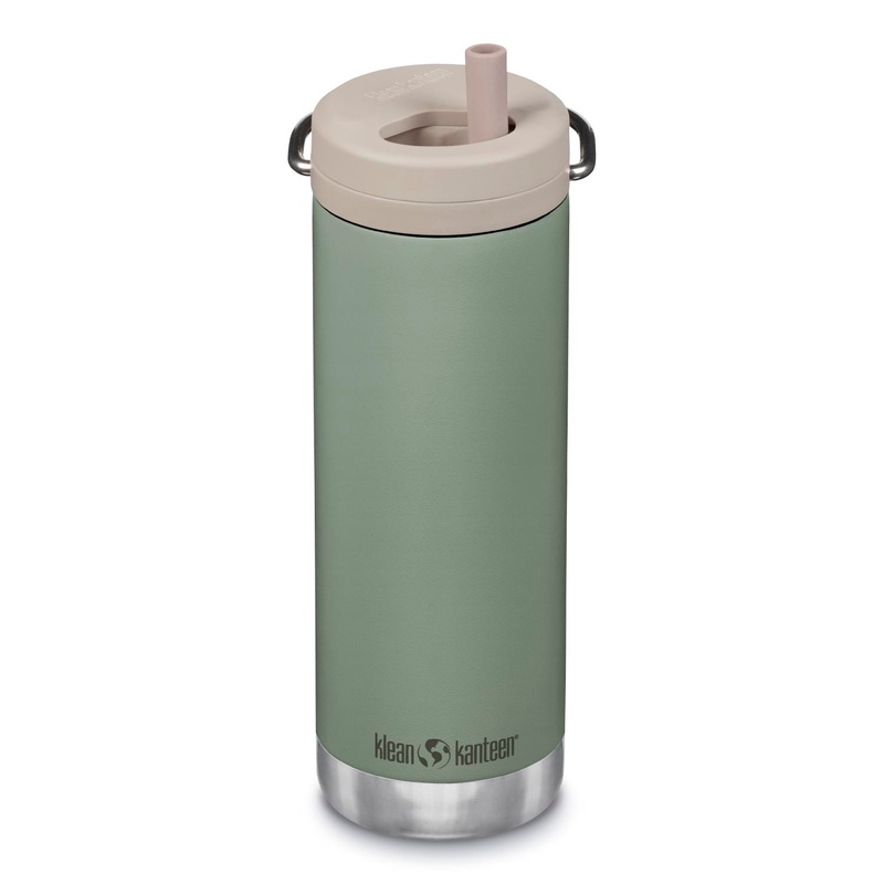 Klean Kanteen Insulated TKWide 16oz Water Bottle (with Twist Cap) (Sea Spray)